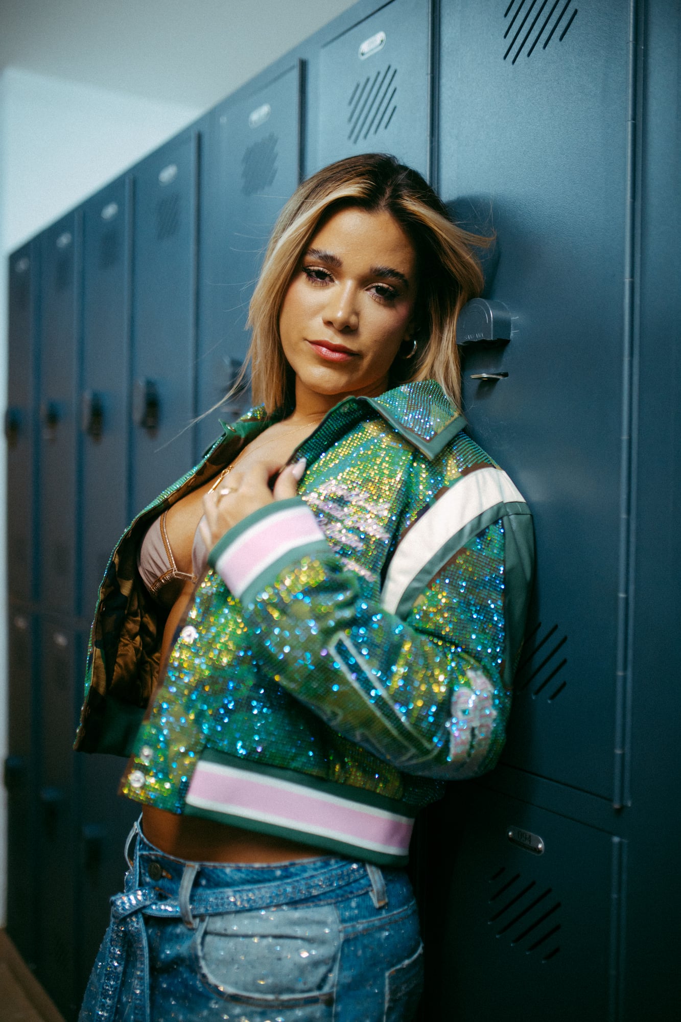 Vale Pintos en sesión de fotos